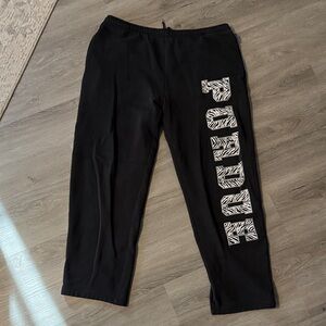 Unisex Purdue Zebra Fleece lined Sweatpants